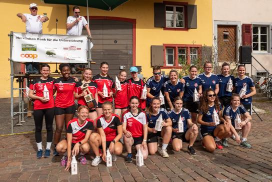 Die beiden Siegerteams Die beiden Siegerteams