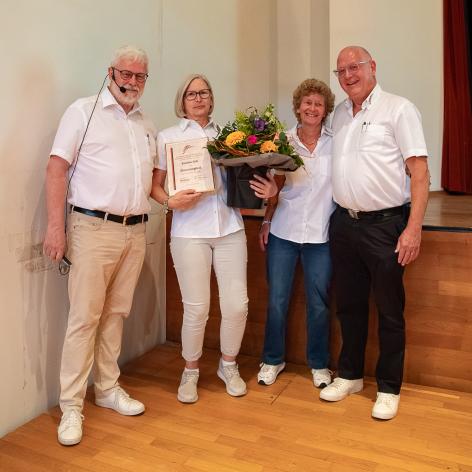 Sandra Sisti, neues Ehrenmitglied